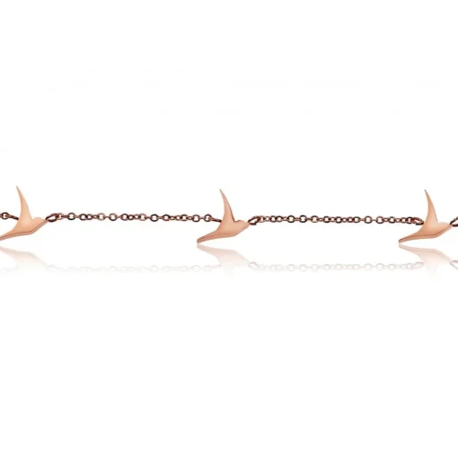 Bracelet Femme Emily Westwood WB1030R - Acier Doré rose