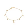 Bracelet femme fantaisie plaqué or oxyde Maison de la Bijouterie UW3VUUZV