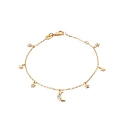 Bracelet femme fantaisie plaqué or oxyde Maison de la Bijouterie UW3VUUZV