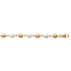 Bracelet femme fantaisie plaqué or Maison de la Bijouterie YVWY03ZV