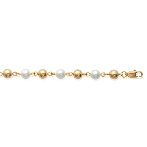 Bracelet femme fantaisie plaqué or Maison de la Bijouterie YVWY03ZV