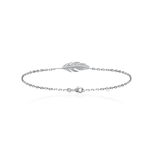 Bracelet Femme fantaisie plume Argent Maison de la Bijouterie WYZ353ZV