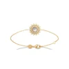 Bracelet femme fantaisie nacre plaqué or Maison de la Bijouterie UW3330ZV