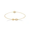 Bracelet femme fantaisie oxyde de zirconium plaqué or Maison de la Bijouterie UW3Y66ZV