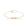 Bracelet femme fantaisie perle d'imitation plaqué or Maison de la Bijouterie UW3VWVZV