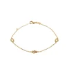 Bracelet femme fantaisie cordage plaqué or Maison de la Bijouterie UYY06WZV