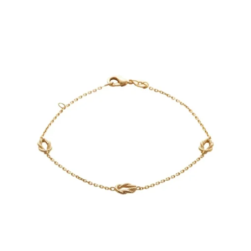 Bracelet femme fantaisie cordage plaqué or Maison de la Bijouterie UYY06WZV