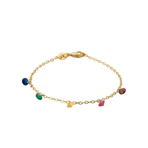 Bracelet femme Fantaisie Maison de la Bijouterie Plaqué or UW34V3ZV