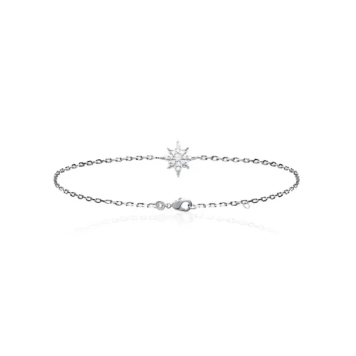 Bracelet Femme fantaisie étoile Oxyde argent Maison de la Bijouterie VWZW6YZV