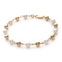 Bracelet femme fantaisie plaqué or Maison de la Bijouterie YVWY03ZV