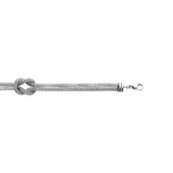 Bracelet femme fantaisie acier argent Maison de la Bijouterie 3Z0030ZU