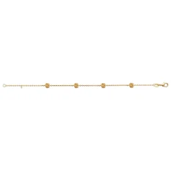 Bracelet femme fantaisie fleur plaqué or Maison de la Bijouterie UYY06UZV