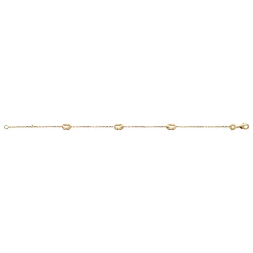 Bracelet femme fantaisie cordage plaqué or Maison de la Bijouterie UYY06WZV