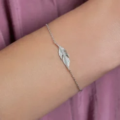 Bracelet Femme fantaisie plume Argent Maison de la Bijouterie WYZ353ZV