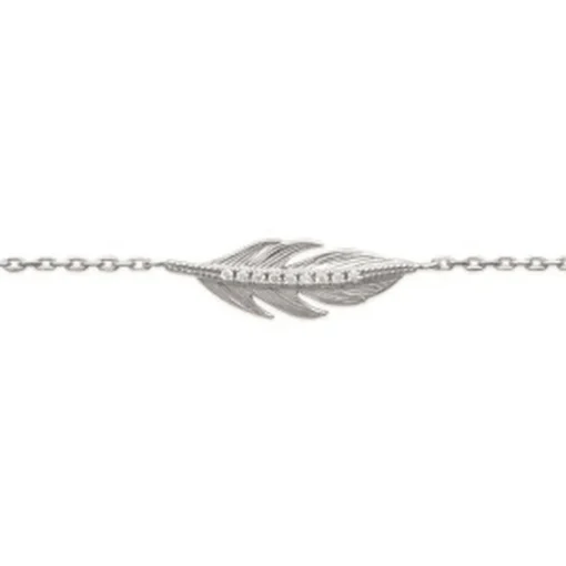 Bracelet Femme fantaisie oxyde de zirconium Argent Maison de la Bijouterie VWZW34ZV