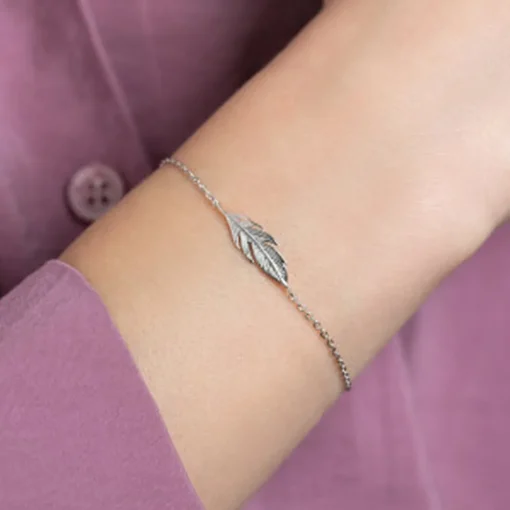 Bracelet Femme fantaisie oxyde de zirconium Argent Maison de la Bijouterie VWZW34ZV