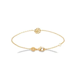 Bracelet femme feuille plaqué or Maison de la Bijouterie UYY0ZVZV