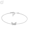 Bracelet Femme Fossil Bijoux Butterflies - JFS00620040 Acier Argent