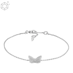 Bracelet Femme Fossil Bijoux Butterflies - JFS00620040 Acier Argent