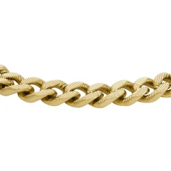 Bracelet Femme Fossil Bijoux - JF04698710 - Acier Doré
