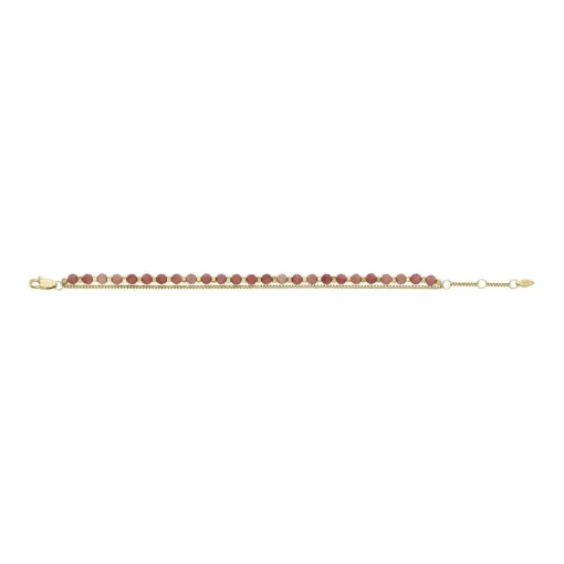 Bracelet Femme Fossil Bijoux - JF04682710 - Acier,Laiton Rose,doré