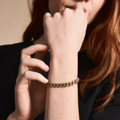 Bracelet Femme Fossil Bijoux - JF04698710 - Acier Doré