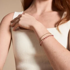 Bracelet Femme Fossil Bijoux - JF04682710 - Acier,Laiton Rose,doré
