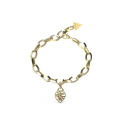 Bracelet Femme Guess Bijoux JUBB03094JWYGS - HEART CAGE Acier Doré