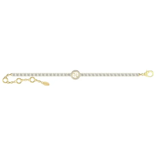 Bracelet Femme Guess Bijoux Paradise JUBB05142JWYGS Acier Doré