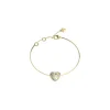 Bracelet Femme Guess Bijoux In My Heart - JUBB04502JWYGS Acier Doré
