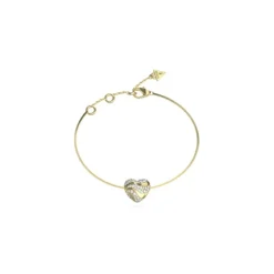 Bracelet Femme Guess Bijoux In My Heart - JUBB04502JWYGS Acier Doré