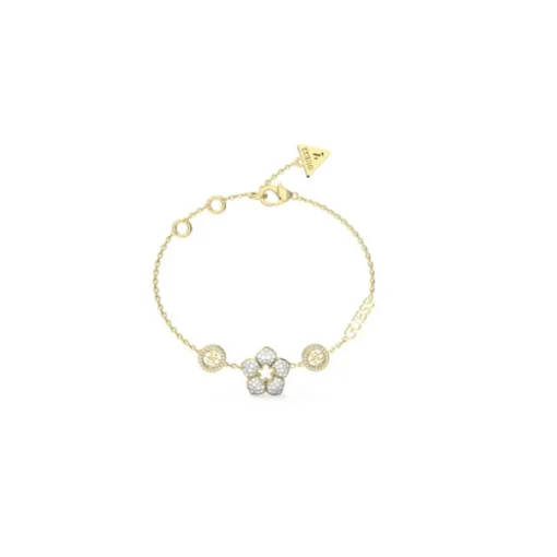 Bracelet Femme Guess Bijoux Shining Winter - JUBB04472JWYGS Acier Doré