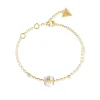 Bracelet Femme Guess Bijoux - JUBB02282JWYGWH 4G LOOP Acier Doré