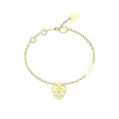 Bracelet Femme Guess Bijoux Guess Amore JUBB05057JWYGS Acier Doré