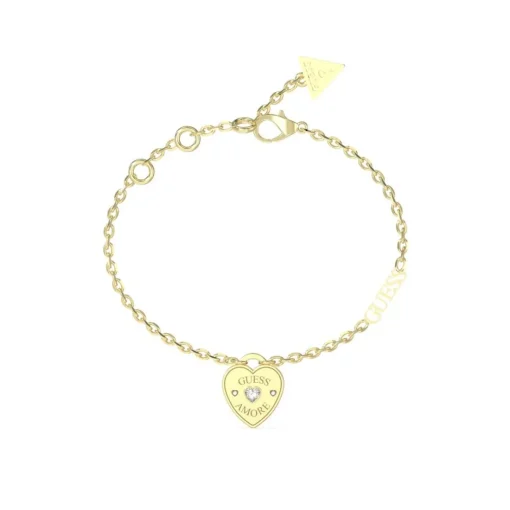 Bracelet Femme Guess Bijoux Guess Amore JUBB05057JWYGS Acier Doré