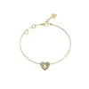Bracelet Femme Guess Bijoux Beloved JUBB05022JWYGS Acier Doré