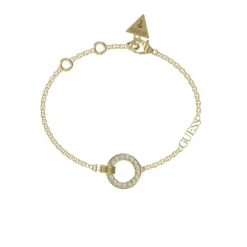Bracelet Femme Guess Bijoux JUBB03162JWYGS - CIRCLE LIGHTS Acier Doré