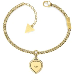 Bracelet Femme Guess Bijoux - FINE HEART JUBB01422JWYGS Acier Doré