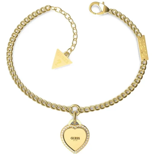 Bracelet Femme Guess Bijoux - FINE HEART JUBB01422JWYGS Acier Doré