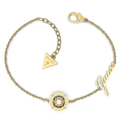 Bracelet Femme Guess Bijoux - SOLITAIRE JUBB01462JWYGS Acier Doré