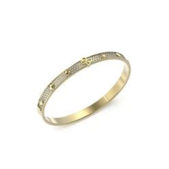 Bracelet Femme Guess Bijoux JUBB03276JWYGS - Acier Doré