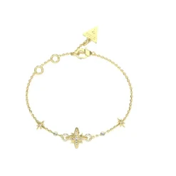 Bracelet Femme Guess Bijoux JUBB03330JWYGS - Acier Doré