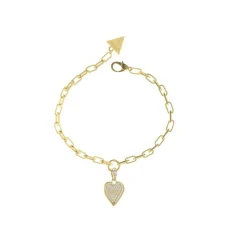 Bracelet Femme Guess Bijoux JUBB03250JWYGS - Acier Doré
