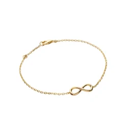Bracelet Femme infinity plaqué or Maison de la Bijouterie UYZYU3ZV