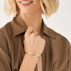 Bracelet Femme JF04117710 en acier doré