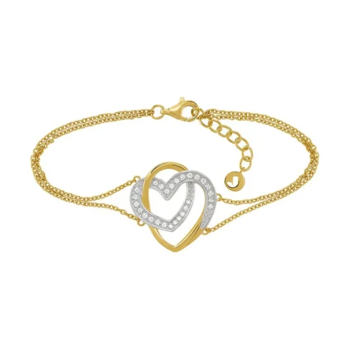 Bracelet Femme Jourdan AMK055 - ROXANE - Argent Doré