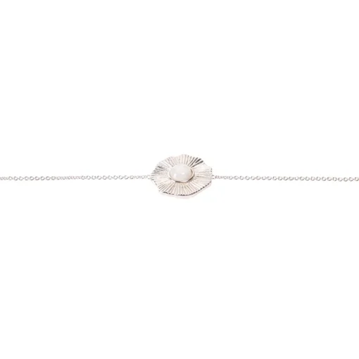 Bracelet Femme Kosma Paris Flora - Argent Blanc