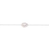 Bracelet Femme Kosma Paris Dentelle - Argenté Blanc