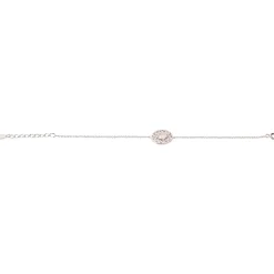 Bracelet Femme Kosma Paris Dentelle - Argenté Blanc