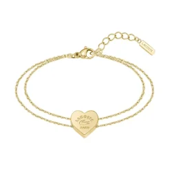 Bracelet Femme Lacoste Love My Croc - 2040400 Acier Doré